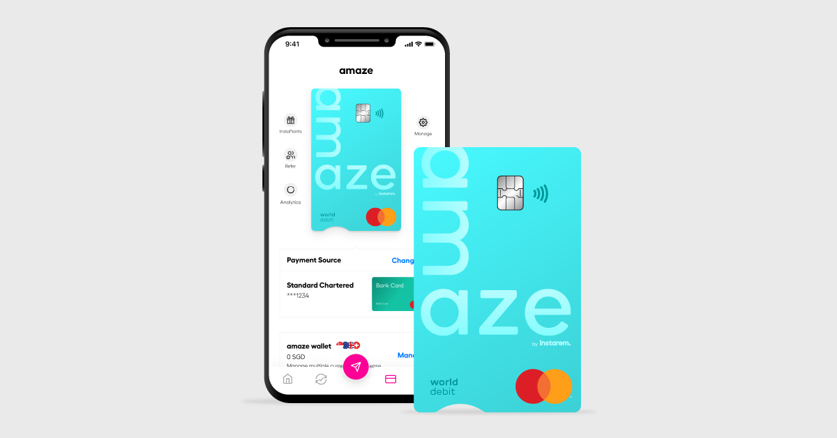 instarem amaze card