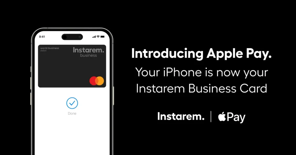 Tap to pay smarter: Instarem Business Card levels up with Apple Pay  blog image